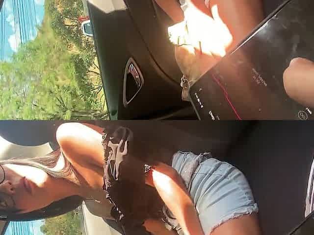 testing my dildo on the way to the supermarket *part three*