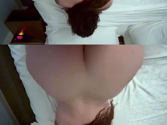 Big Ass Brunette Chick Blowjobs POV