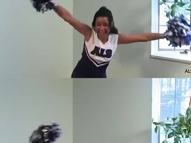 Tanner Mayes - Cheerleader Tryouts