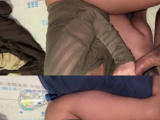 I'm your stepmother, but let me assist u with my large butt.