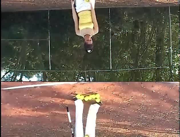 Tennis Teen with Super Boobs