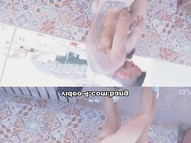 Luz Sanchez Gets Fucked On A Rooftop Like The Cheating Slut She Is