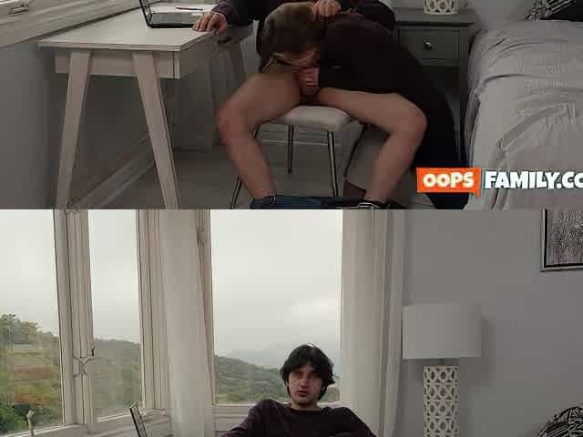 One day, while snooping around the palace, Athena Anderson caught her stepson jacking to hardcore porn.