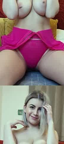 Big boob brunette masturbates on webcam