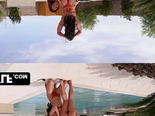 Let Me Bang, Also! Vacation 3some (Lana Violet Returns After a decade!)