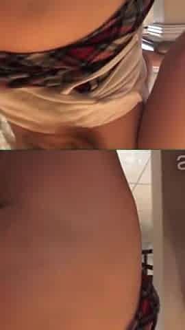 Kitchen fucked hotwife