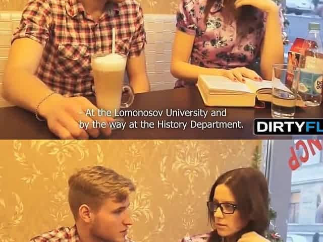 Cumshot On - Nerdy Glasses