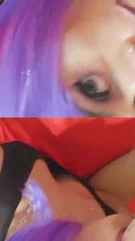 Cosplay Deepthroat, Fuck Ass and Fuck Pussy, Cum Swallow