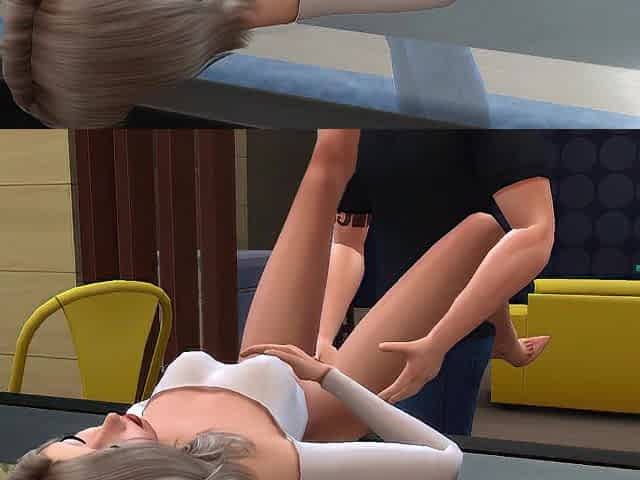 I CALL AN ESCORT AT HOME (4D BINAURAL ASMR) /SIMS 4/