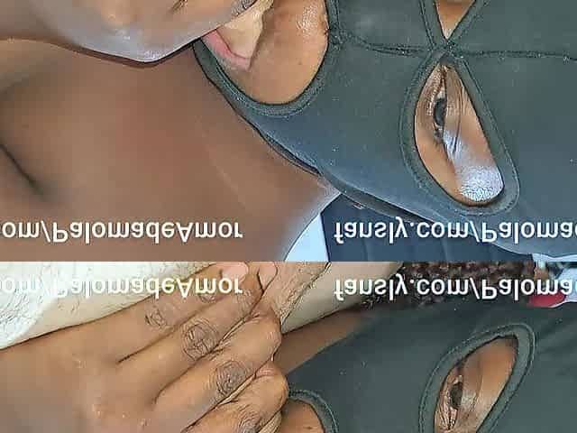 Black Meat Drains two Loads In One Night