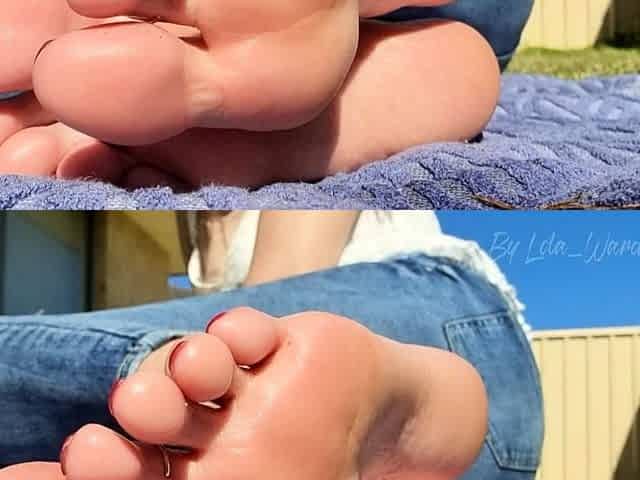 Jerk it to my sexy ebony foot fetish