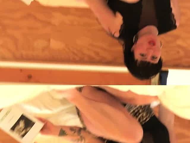 Hairy Armpit Rimming on White Sheets