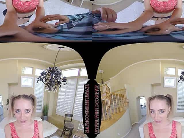 Kyler Quinn's Kink To Be Creampied By Her Stepdaddy - Horny Blonde Teen Taboo VR Porn