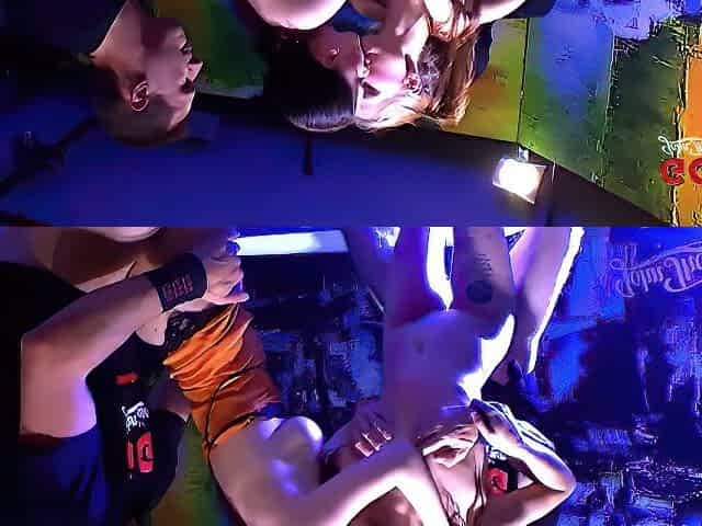 2 Hot Teens 18+ Sharing Piss And Cum