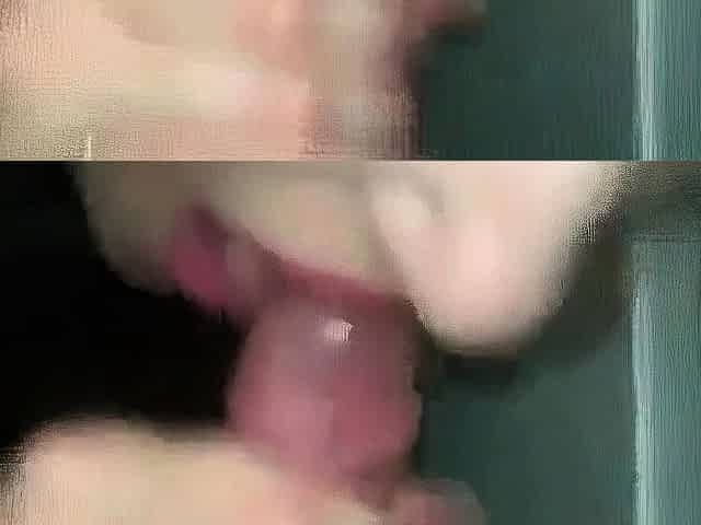 Russian Secretary Amateur Blowjob and Cum in Mouth