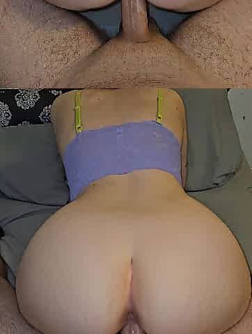Pov fine booty rides cock previous to breakfast
