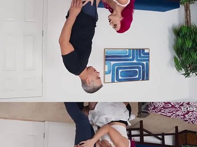 Lily Lou, Cherry Kiss And Mick Blue In Maid Having A Threesome