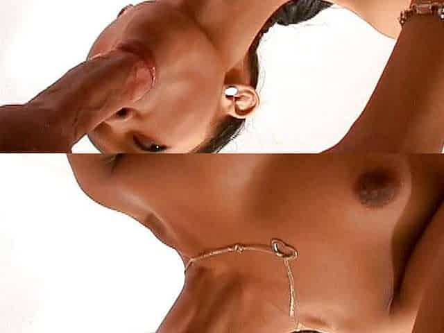 18-year-old Filipina teen sucks her married American boyfriend's cock and rides it