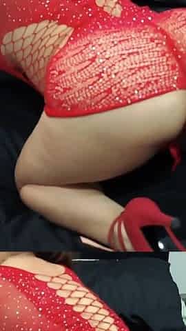 MILF Latina Hotwife Brings Her Lover Home to Fuck While Her Husband and His Friends Watch Through Security Camer
