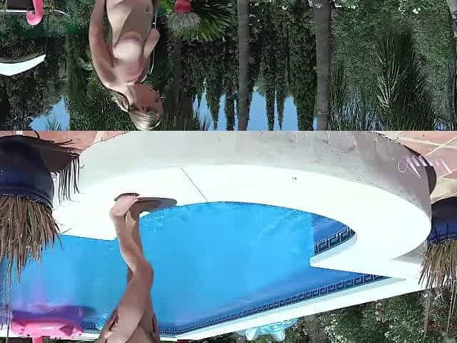 41yo Big Tit Milf Keira Gets Naughty In The Pool