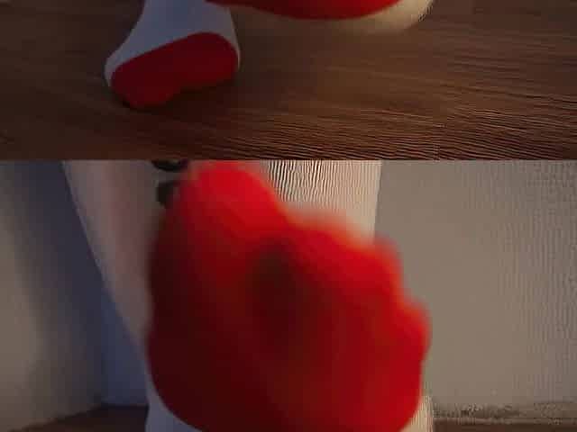 Foot Fetish Play with Dildos - 1st Time - Nylons and Fishnets