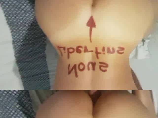 Screw my booty