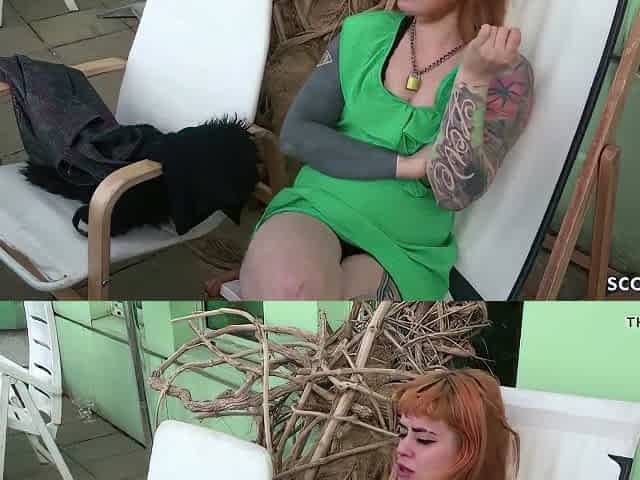 Redhead Teenager 18+ Kylie Get Hump At Public Casting