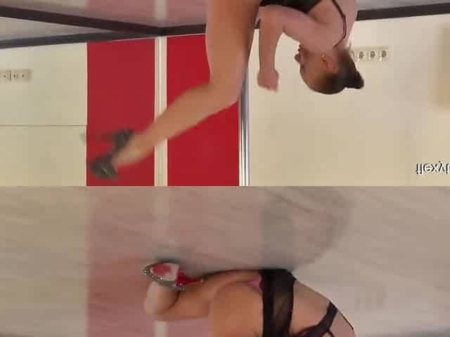 Sonka Nikolet In Super Hot Teen 18+ Doing Gymnastics