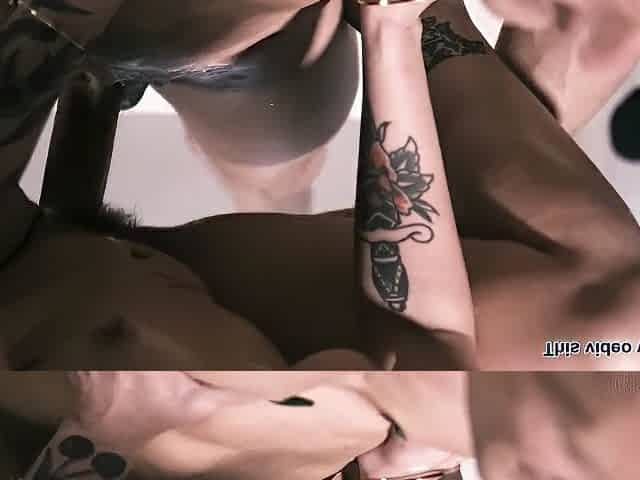 Inked Teen 18+ Hottie Vanessa Vega Getting Banged Sideways