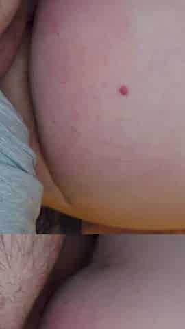 PAWG Teen Fucked Huge Heart-shaped Ass