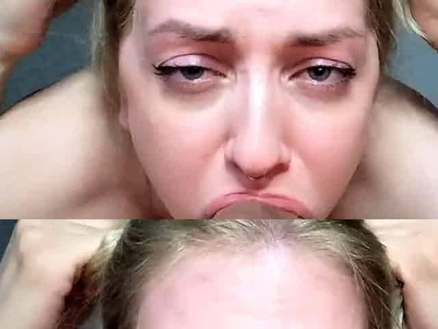 Big-Cock Lover Takes a Huge Load Down Her Throat