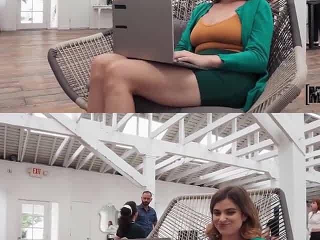 Sneaky Office Link With Nicole Rae And Johnny Love