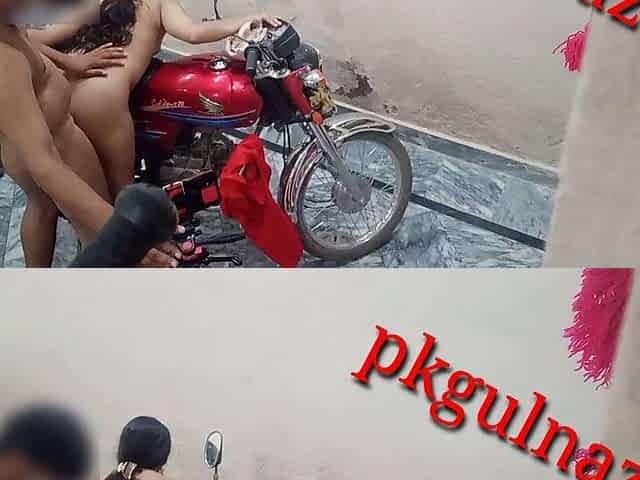 Desi stepister ki bike par chudai