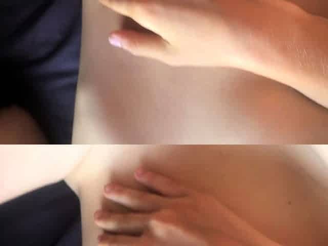 Small titted brunette amateur anal nailed at home