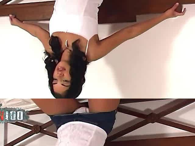 Emilce Marvelous Small Emilce Removing Raiment in the Bedroom