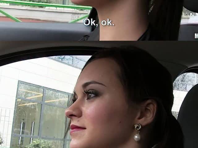 Skinny amateur French teen gets fucked in exchange for a car ride
