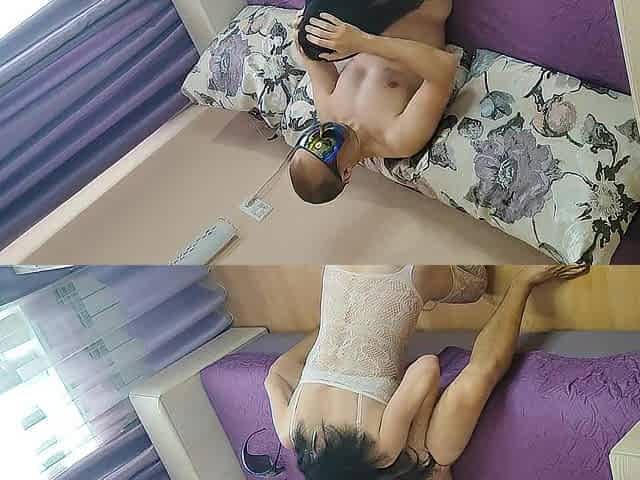 I open my wife's vagina, give it to her in the throat, and bang her in the butt