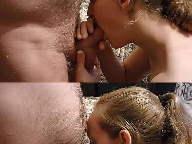 4th of July tugjob oral pleasure for a DILF