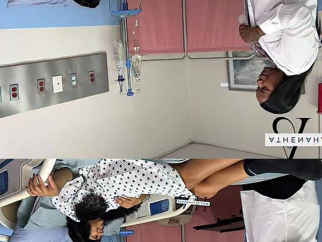 Patient gets Screwed by Doctor Athena Haze