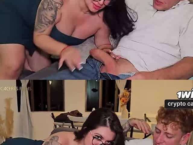 Bimbo latinas with enormous baps and ass, engage in a threeway and blowjob, in this HD porn and cumshot, verifying their amateur