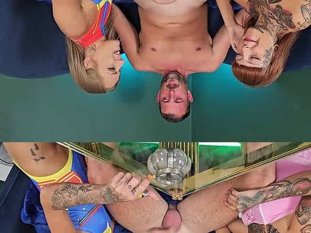 Cigarette and Vape Smokey Blowjob