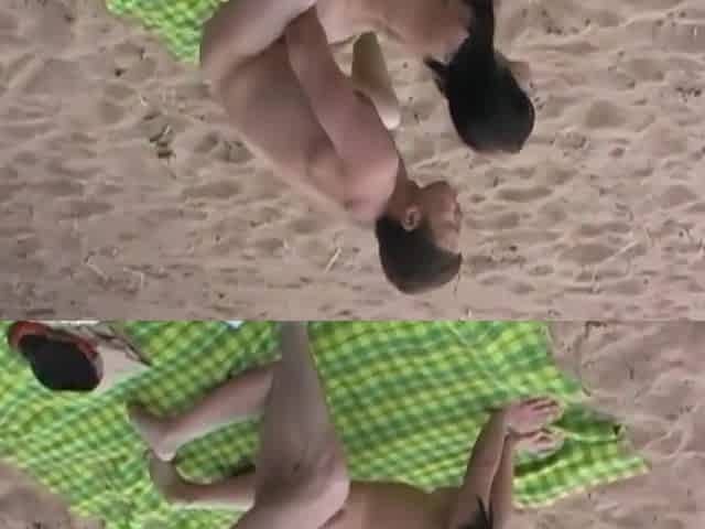 Raunchy Summer Action On The Beach