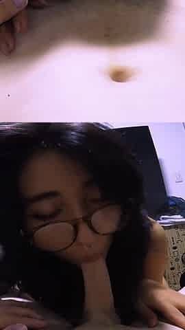 Hot Teen Tattoed Giving Blowjob
