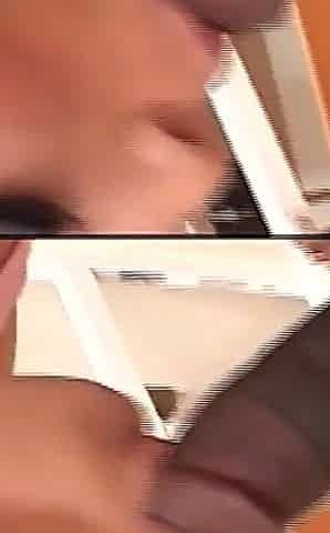 Blonde White Teen Gets Ass Fucked by the Big Black Cock of a Muscled Black Guy