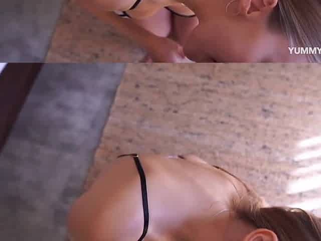 Lustful Golden-haired gets What This babe Wishes - Creampie in Constricted Twat