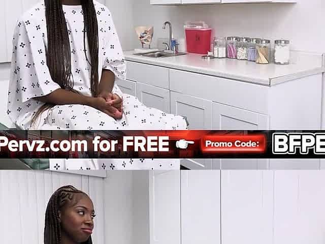 Nurse Eats Out Black Patient During the time that That babe Blows Doc