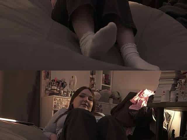 I'll spit in your throat after u suck my thong-on and lick my feet toes