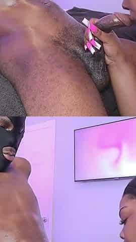 Milking My Neighbors BBC and Heavy Balls