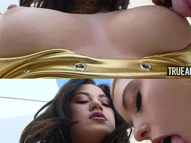 TRUE ASS FUCKING Serious gaping skills with Chloe and Kendra