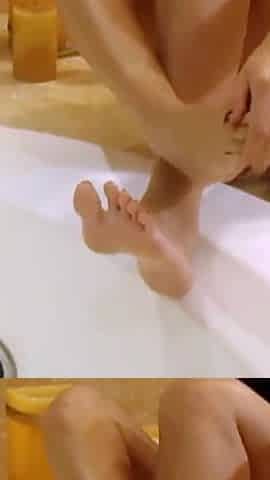 Amateur Footjob in Bahtube